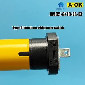 Motor Tubular Zigbee AC de 35 mm A-OK, Control por Aplicación Tuya Smart Gateway, Motor para Persianas Enrollables, Accionamiento Silencioso para Hogar y <span class=keywords><strong>Hotel</strong></span>, OEM - Product Image 3