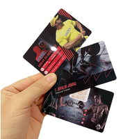 Fitnessstudio-Mitgliedskarte mit RFID-Chip Bedruckte PVC-Geschäfts-RFID-Zugangskarte