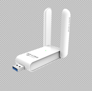 UAC03R AC600 Dual-Band WiFi Wireless Network Card – <b>USB</b> <b>Adapter</b> for Desktop & Laptop, Transmitter / Receiver L439 - Product Image 4