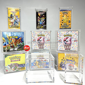 SHP tùy chỉnh Acrylic etb UPC Booster hộp hiển thị trường hợp TCG thẻ Elite huấn luyện viên hộp nam châm nắp đóng cửa bảo vệ acrylique etb trường hợp - Product Image 1