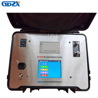 Compteur de particules d'huile en ligne ZX-KT03 pour la surveillance des transformateurs Analyseur ISO 4406 en temps réel, testeur de contamination des fluides hydrauliques