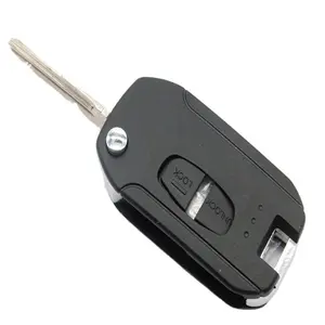 Откидной Чехол для ключа с 2 кнопками, дистанционный брелок для MITSUBISHI Lancer EVO Triton Pajero