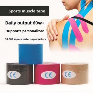 Cinta Deportiva Profesional de Algodón <span class=keywords><strong>para</strong></span> Maratón, Cinta de Kinesiología, Cinta Elástica <span class=keywords><strong>para</strong></span> Levantar Pesas y <span class=keywords><strong>Correr</strong></span> - Product Image 1