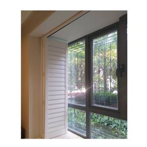 Persienne à prix réduit en Australie moderne blanc intérieur inclinaison cachée intérieur volets de <span class=keywords><strong>plantation</strong></span> en bois - Product Image 5