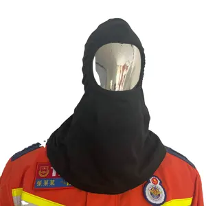 Double layers Aramid fire hood safety balaclava flash hood