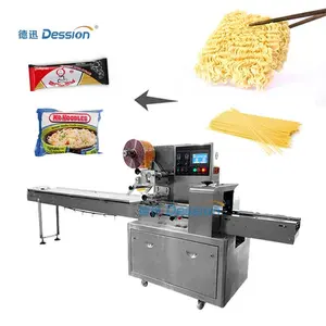 Noodle automatica cuscino di imballaggio macchina per tagliatella istante imballaggio di spaghetti di imballaggio macchina
