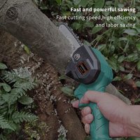 Cisailles à tailler vertes de 4 pouces, Mini tronçonneuse pour coupe de branche d'arbre, à manche supérieure, bon marché