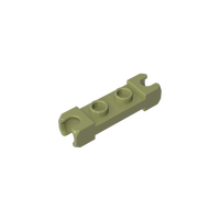 [Gobricks]GDS-90267 Plaque à double face avec embase à billes 1x2 en plastique ABS, pièces de construction à l'échelle 1:8