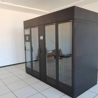 Solución de Gabinete Integrado Inteligente para Centro de Datos Micro de Bajo Consumo W-TEL para Sala de Servidores Interior