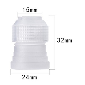ชุดหัวบีบเค้กสแตนเลสพร้อมหัวฉีด 6 แบบ อุปกรณ์ตกแต่งเค้ก คัพเค้ก และขนมอบ อุปกรณ์ทำเค้กที่จำเป็น - Product Image 2