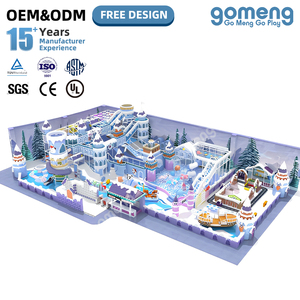 Jeu d'équipement intérieur pour enfants sur le thème du monde de la glace et de la neige en vente - Product Image 1