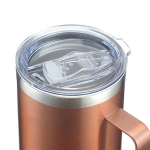Vaso Térmico de Acero Inoxidable de Doble Pared de Alta Calidad, 24 oz, Portátil, para Cerveza, Leche, Café, con Asa - Product Image 3