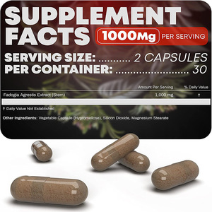 Cápsulas de Extracto de Fadogia Agrestis de Marca Privada, Suplementos de Fadogia Agrestis, Cápsulas de 500 mg - Product Image 6