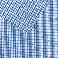 Tissu moderne de chemise de haute qualité 50% polyester 50% rayonne, tissu vichy Jacquard teint en fil, chemises à carreaux pour femmes