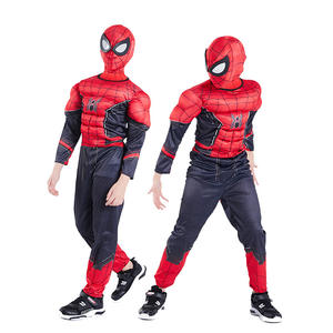 Enfant <span class=keywords><strong>Marvel</strong></span> Ultimate <span class=keywords><strong>SpiderMan</strong></span> Deluxe Muscle Poitrine <span class=keywords><strong>Costume</strong></span> pour Carnaval Party Cosplay Halloween Costumes - Product Image 5