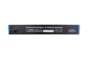 NGVM MIX-8 มิกเซอร์เสียงโลหะ 8 ช่องระดับมืออาชีพ 8 อินพุตไมค์ 3 แบนด์ EQ 2 แบนด์เอาท์พุต AUX USB บลูทูธดีเลย์ - Product Image 6