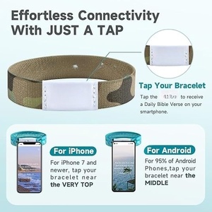 Bracelets en silicone imperméables RFID pour le contrôle d'accès dans les hôtels et les événements - Product Image 3
