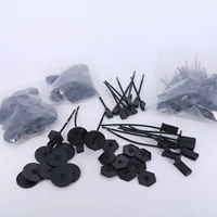 Clips en maille anti-oiseaux pour panneaux solaires en aluminium et nylon-Installation facile et sans outil Fixation autobloquante pour la protection des panneaux solaires