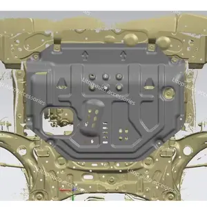 Tự động phụ kiện chất lượng cao nhựa thép 3D bảo vệ động cơ Tấm trượt cho Daihatsu ayla perodua axia 2023