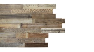 แผงติดผนังทำจากไม้เนื้อแข็งสไตล์ย้อนยุคสำหรับบ้านโรงแรมวิลล่าการตกแต่งภายในด้วยแผ่นไม้เก่า - Product Image 2