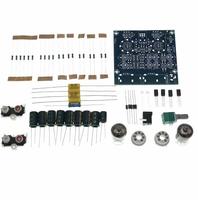 6J1 tüp ateş ön amplifikatör Preamp AMP ön amplifikatör kurulu kulaklık tampon DIY kiti modülü Stereo potansiyometre AC 12V