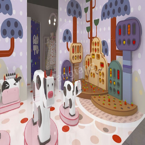 Équipement de terrain de jeux intérieur pour enfants, fabricant de projets commerciaux, <span class=keywords><strong>maison</strong></span> de jeu de rôle pour enfants - Product Image 2