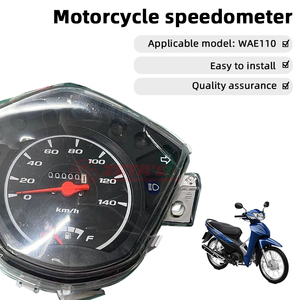 Ensemble de compteur de vitesse mécanique, odomètre et jauge de carburant pour tableau de bord de moto Honda WAVE110, vente en gros - Product Image 3