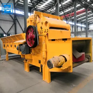 Big capacity wood waste shredder crusher machine | pallet shredder | wood chipper crusher for sale