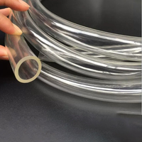 Tuyau d'admission d'air en PVC pur extrudé, tube flexible transparent en PVC, tuyau de transport de qualité alimentaire, tube en PVC