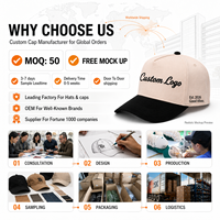 Gorras de Béisbol de Lana Bordadas OEM al por Mayor, Gorras A-Frame de Dos Tonos con Cierre Ajustable y Logotipo Personalizado Bordado