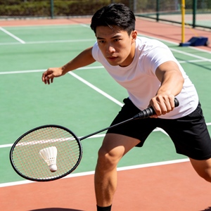 Raquette de badminton en carbone tressé intégral, durable pour joueur professionnel, avec boîte de rangement – Offre spéciale - Product Image 2