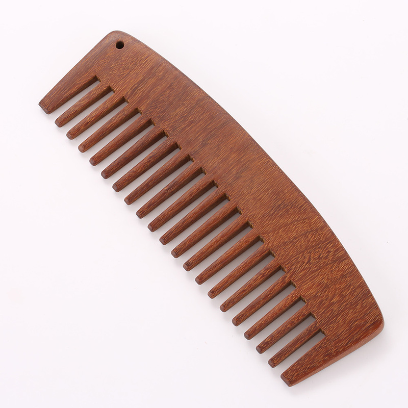 Natural Sandalwood Wide Tooth Wooden Comb