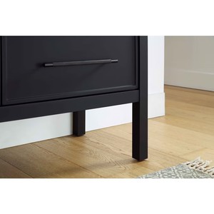 Kabinet rias kamar mandi dengan wastafel bingkai kayu padat dalam Unit rias akhir hitam furnitur kamar mandi <span class=keywords><strong>48</strong></span> inci meja rias - Product Image 6