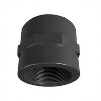 Bouchon hexagonal de qualité stable en acier inoxydable 316L NPT, résistant aux acides, durable aux produits chimiques, bouchon métallique fileté moulé pour valve