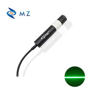 कॉम्पैक्ट समायोज्य ध्यान केंद्रित D16mm 520nm 50/100mW ग्लास लेंस ग्रीन लाइन 110 डिग्री लेजर मॉड्यूल + ब्रैकेट + बिजली की आपूर्ति - Product Image 5