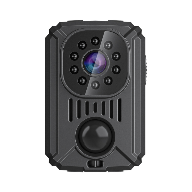 Portable 1080P Button-Shaped Mini Pocket DV Video Recorder 120 Wide Angle CMOS Sensor Night Vision PIR for Cars MicroSD Media