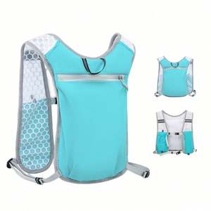 Chaleco de Hidratación Reflectante Ligero para Correr con Forro de Poliéster, Mochila Portátil para Correr por Senderos al Aire Libre y Uso en el Gimnasio - Product Image 1