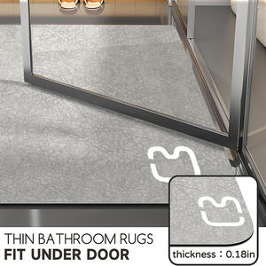Alfombra de Baño de Tierra de Diatomeas Rectangular Antideslizante de Secado Rápido para Uso Doméstico - Product Image 3