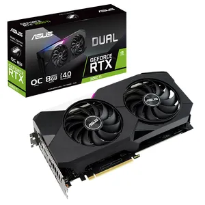 ASUS NVIDIA GEFORCE Dual GeForce RTX 3060 Ti OC 8G Edition Used Gaming Graphics Card with 3rd Generation Tensor Cores
