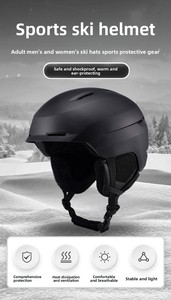 Nouveau Casque de Ski Homologué CE 2026 – Casque de Sécurité <span class=keywords><strong>Professionnel</strong></span> pour Snowboard et Ski, Chaud et Confortable pour Hommes et Femmes - Product Image 4