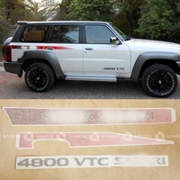 Autocollant décoratif en vinyle pour Nissan Patrol 2017, vente directe d'usine