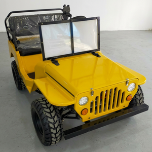 Buggy Todoterreno de 1 Plaza Más Vendido, 4x4 Híbrido, Color Personalizado, Estructura de Acero Q235B, Nuevo Jeep Eléctrico Willys 250cc Mini Jeep - Product Image 1