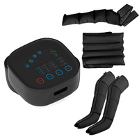 Masseur de compression d'air pour jambes, genoux, pieds et chevilles, à ondes d'air, prix d'usine, vente en gros, OEM