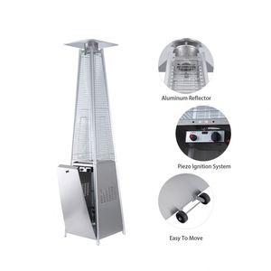<span class=keywords><strong>Calentador</strong></span> <span class=keywords><strong>de</strong></span> Patio <span class=keywords><strong>de</strong></span> Acero Inoxidable <span class=keywords><strong>de</strong></span> 12.5 Kw con Protección Contra Sobrecalentamiento para Exteriores - Product Image 1