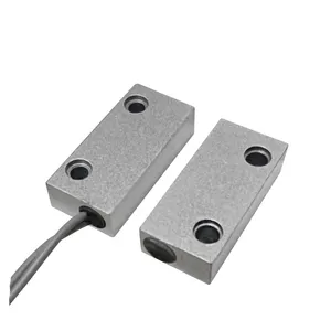 Wired Normally Closed Metal Door Magnetic Contact Reed Switch