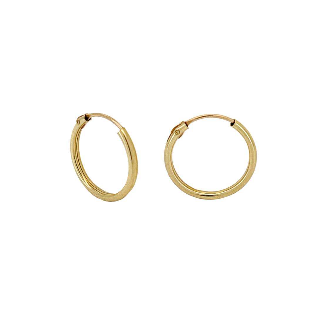 ต่างหูห่วงท่อ 1.20X12มม. ธรรมดา