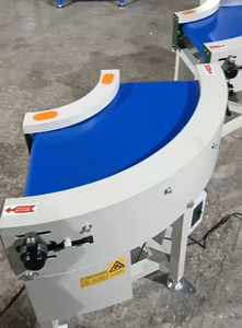 OEM Powered 180 derece 360 derece eğrisi hattı yarı daire dönüş bant konveyör birleştirin - Product Image 2
