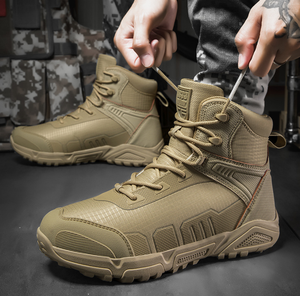 Botas Duraderas para Desierto TSB009 en 3 Colores: Camuflaje Desértico, Camuflaje Verde Bosque, Verde Caqui y Negro - Product Image 5