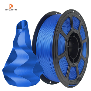 Filamento PLA de Seda Azul Oscuro de 1.75mm y 1kg, Brillante, para Impresora 3D, Alta Calidad, HYZHTA HY289 330m, CE ROHS - Product Image 1