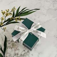 Kunden spezifische High-End-Ring verpackungs boxen Schöne starre Geschenk boxen mit Bändern, die nach oben kombiniert werden können